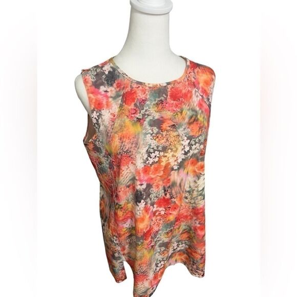 Athleta Camisole Raffinee
Zephyr Sleeveless Top Floral Pattern orange oversized - Picture 6 of 11